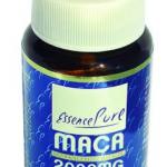 Maca 2000 mg extrait sec concentré 5:1 60 gélules - HERBA BARONA